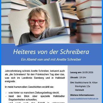 Lesung mit Anette Schreiber
