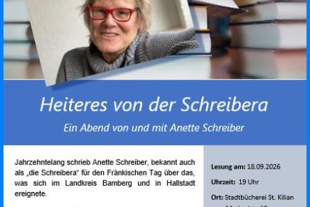 Lesung mit Anette Schreiber