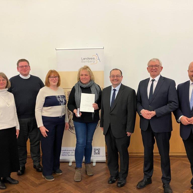 Überreichung Ehrenzeichen des Bayerischen Ministerpräsidenten