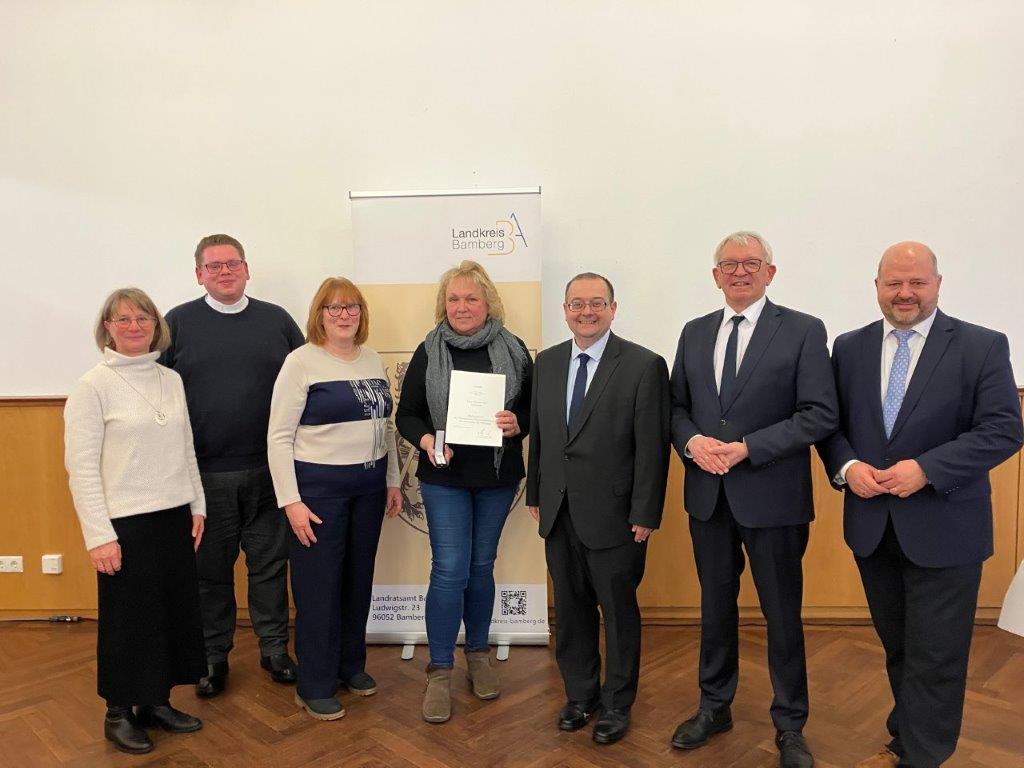 Überreichung Ehrenzeichen des Bayerischen Ministerpräsidenten