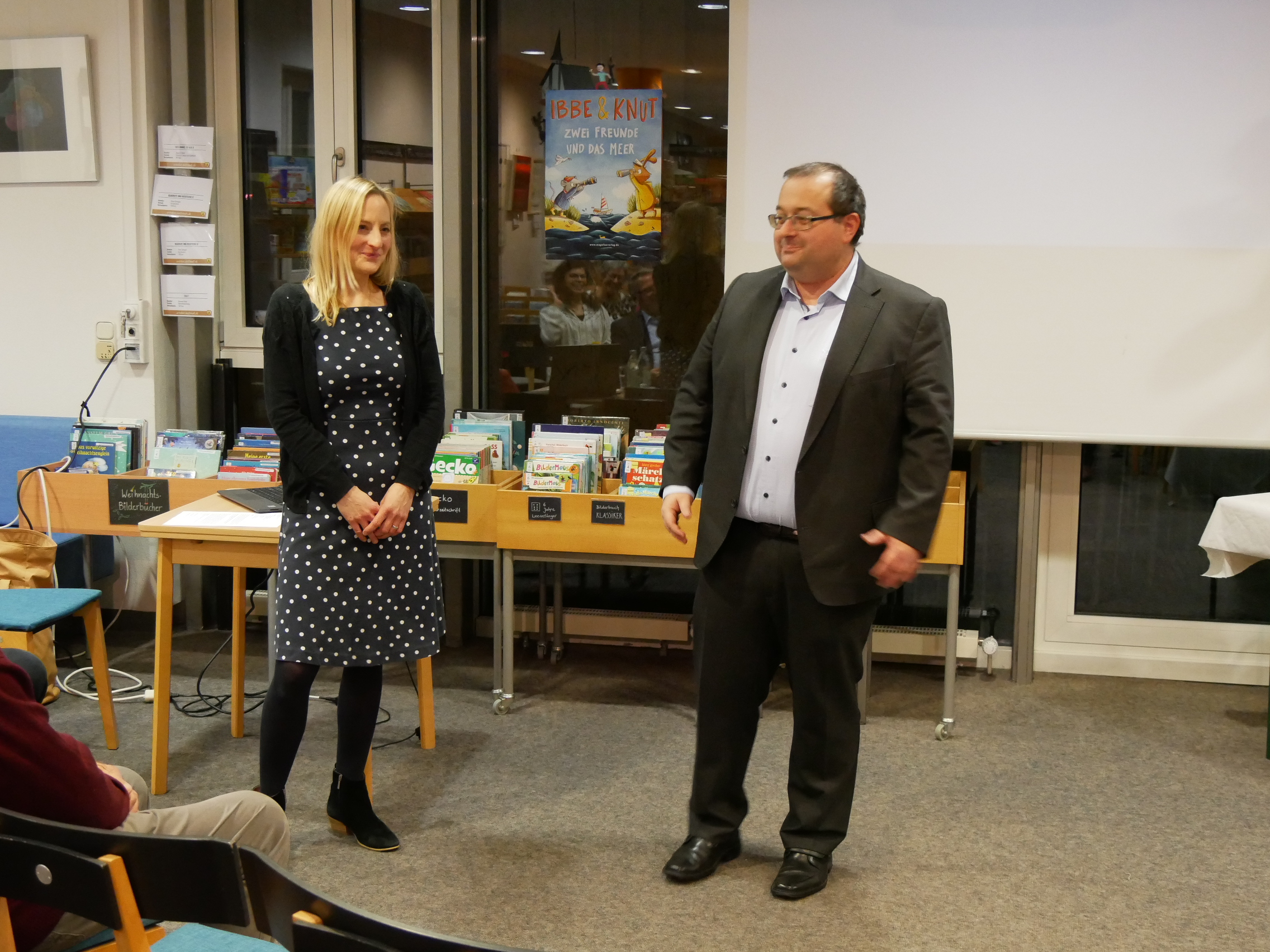 Ulla Reiter mit Bürgermeister Thomas Söder
