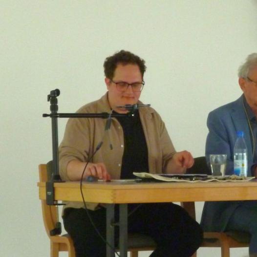 Paul Maar mit Hannes Maar