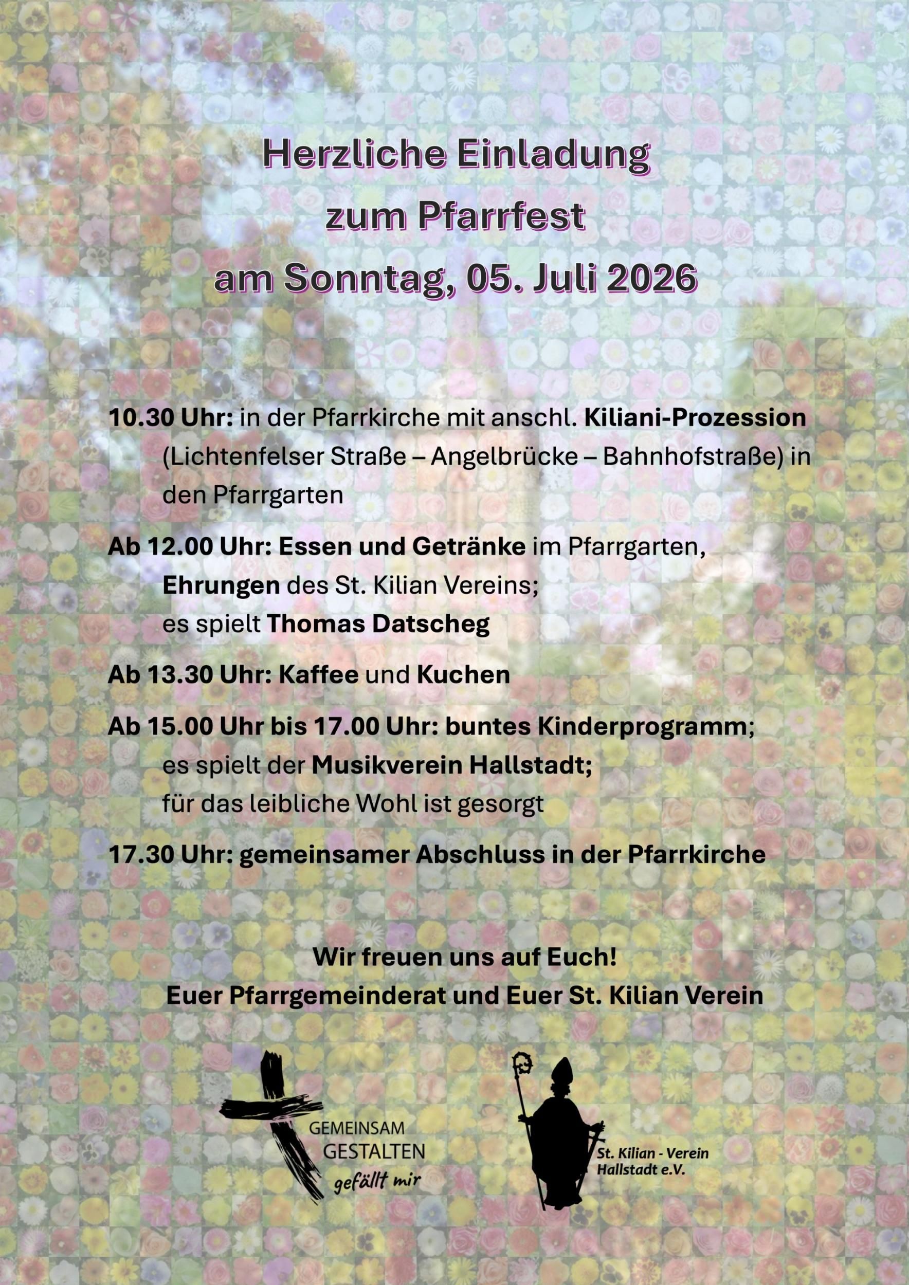 Plakat Pfarrfest