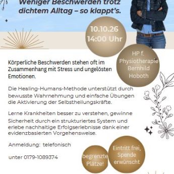 Weniger Beschwerden trotz dichtem Alltag – so klappt’s.