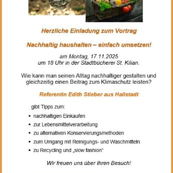 Nachhaltig haushalten – einfach umsetzen!