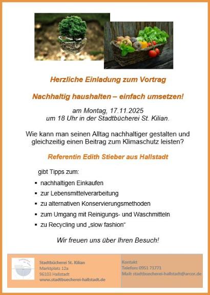 Nachhaltig haushalten – einfach umsetzen!