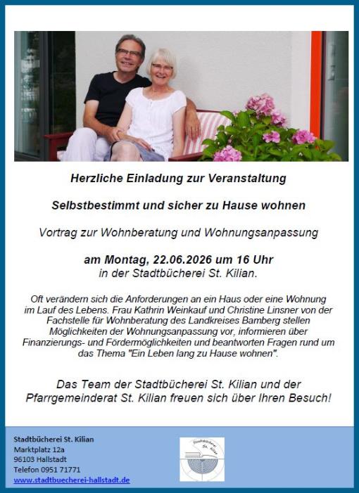 Selbstbestimmt und sicher zu Hause wohnen
