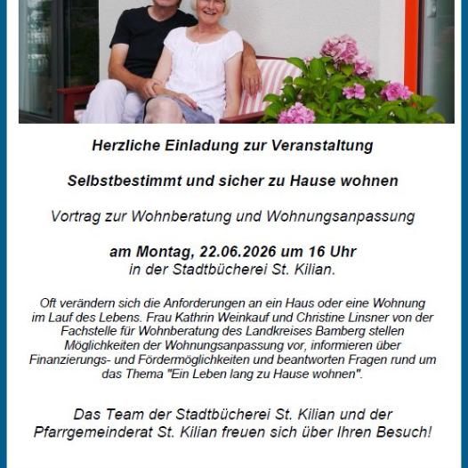 Selbstbestimmt und sicher zu Hause wohnen