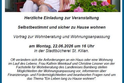 Selbstbestimmt und sicher zu Hause wohnen