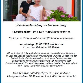 Selbstbestimmt und sicher zu Hause wohnen