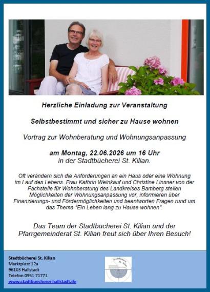 Selbstbestimmt und sicher zu Hause wohnen