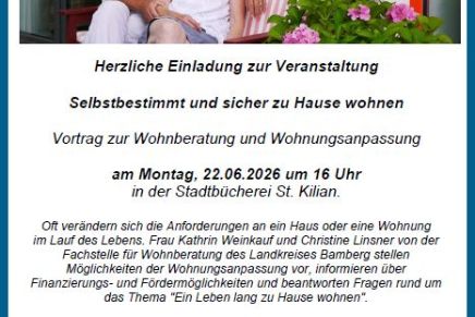 Selbstbestimmt und sicher zu Hause wohnen