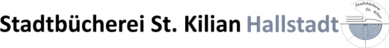 Logo im Kopf der Homepage der Bücherei Hallstadt