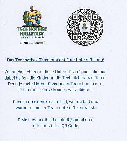 TechnoThek Team Unterstützung