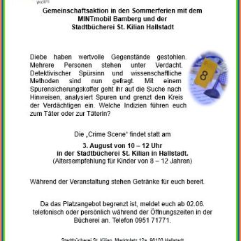 Crime Scene: Tatort-Escape-Room